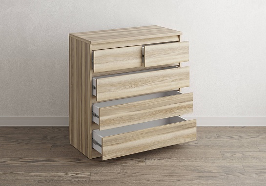 Комод Aksel 5 ящиков (ясень ориноко)